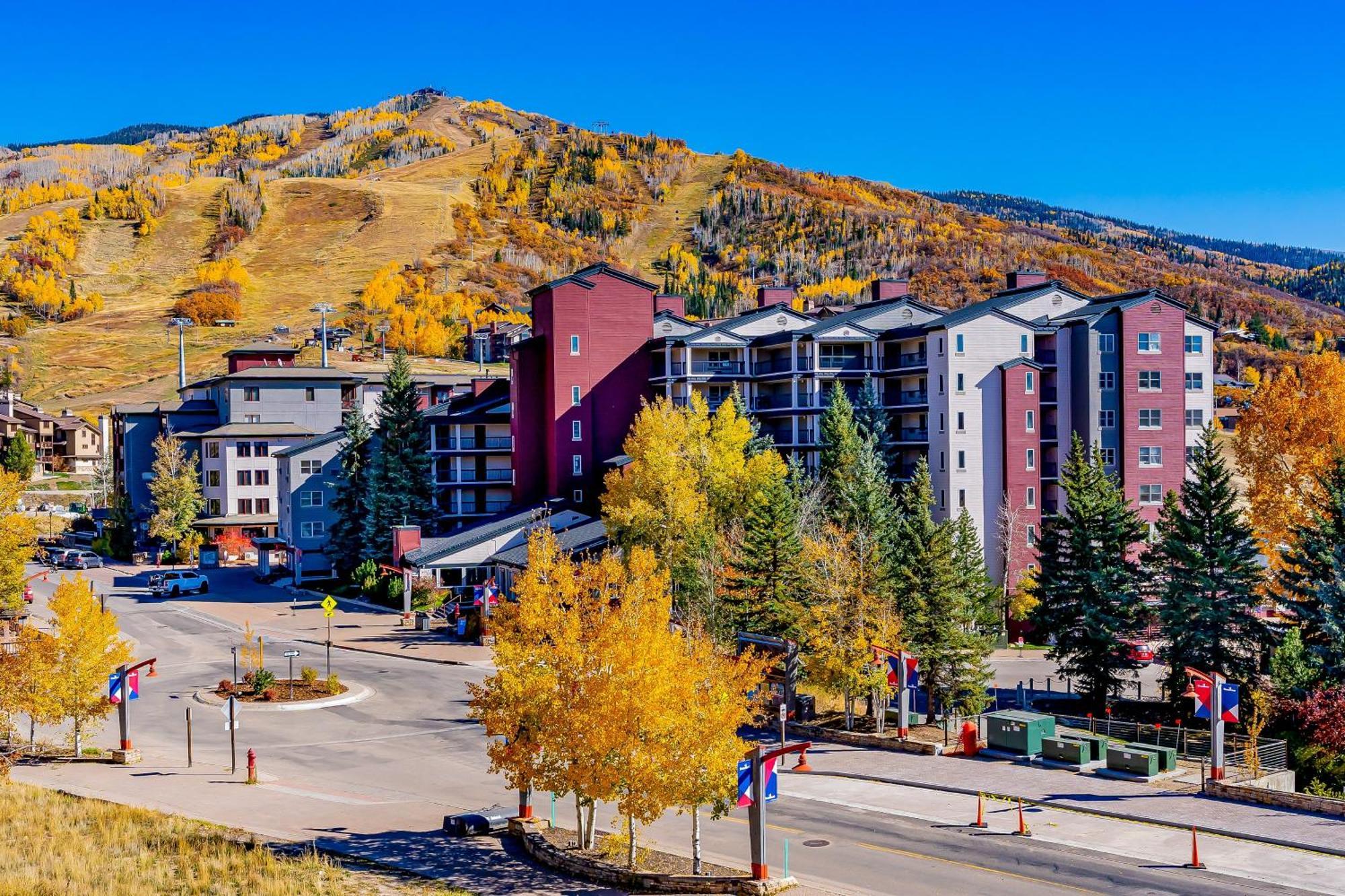 Ferienwohnung Torian Plum Plaza 204 Steamboat Springs Exterior foto